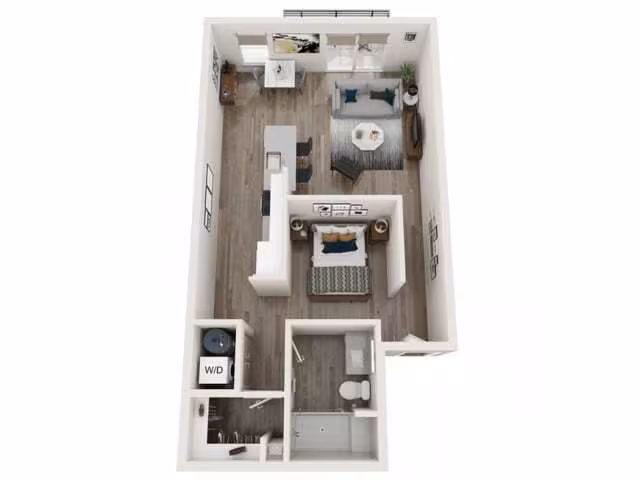 UNIT 6 525 floor plan